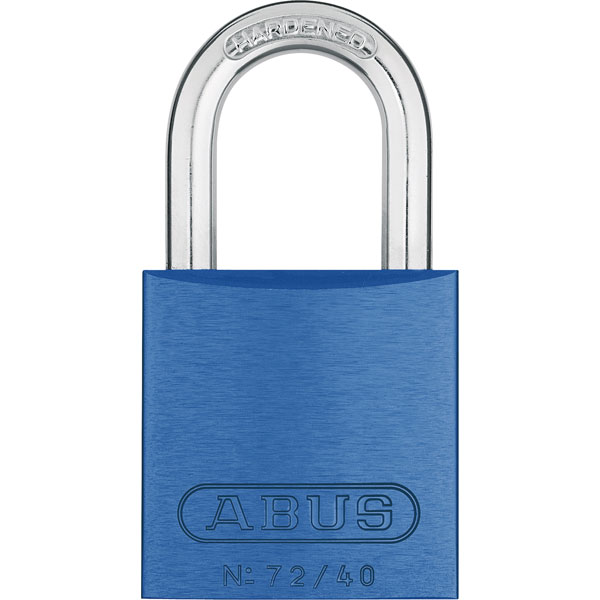  46772 Aluminium Padlock 72/40 Blue