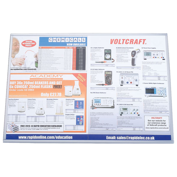Rapid A3 Foam Board White Self Adhesive Pack of 10