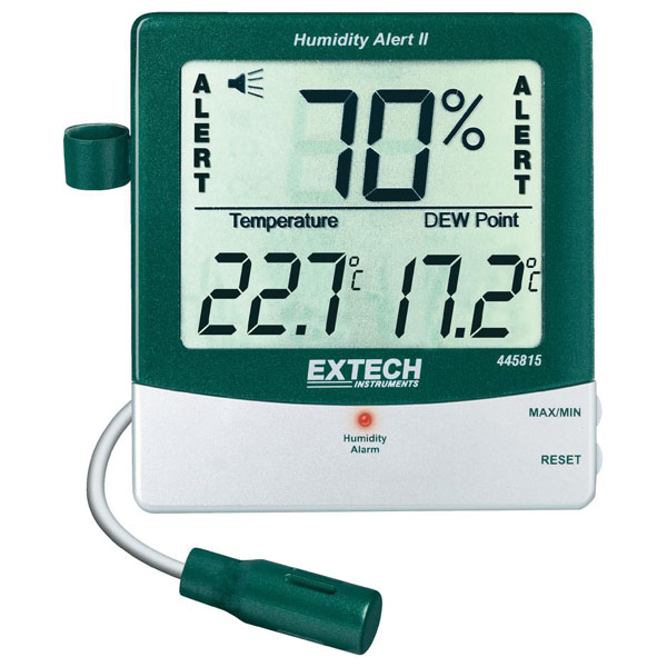 Extech 445815 Humidity Alert Hygro Thermometer