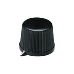 OKW Tuning Knobs Duroplast Black 6mm