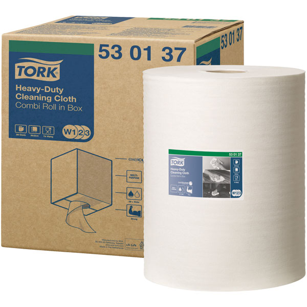 530137 Heavy-Duty Cleaning Cloth - W1/2/3 System - 1 Roll Of 280