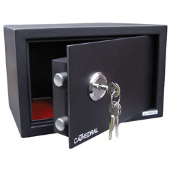 Cathedral Products 200BK Security Safes Key Locking 9 litres