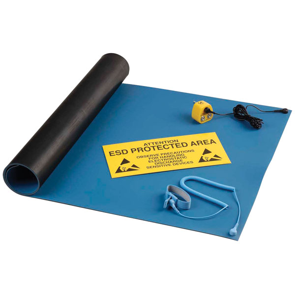  069-0012 Workstation Kit Blue Mat