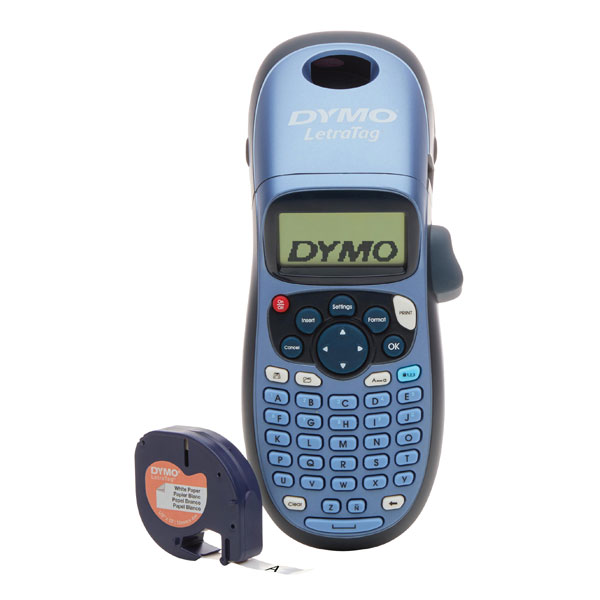  2174576 LetraTag 100H Handheld Portable Label Maker, Blue