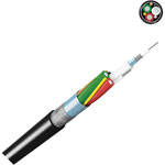 Kabeltronik 843750420 3/4Mini PVC Black 3x Video + 4x Signal