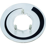 OKW Dials for Round/Wing Knobs - Transparent with Graduation Scale