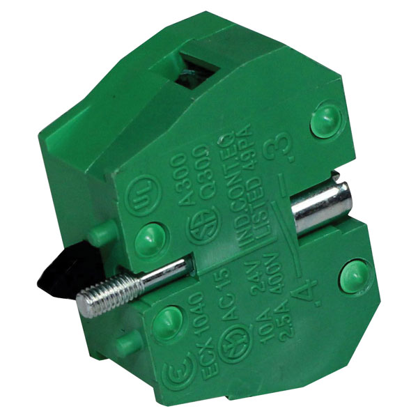 CamdenBoss CCTTC0G Contact Block Loose NO Green