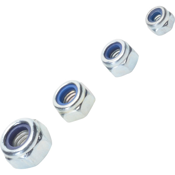  M6-N5ST-TC1 Nylon Insert Lock Nut M6 Pack Of 100