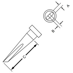 Weller LT Series Soldering Tips - Gull Wing, Knife & Miscellaneous