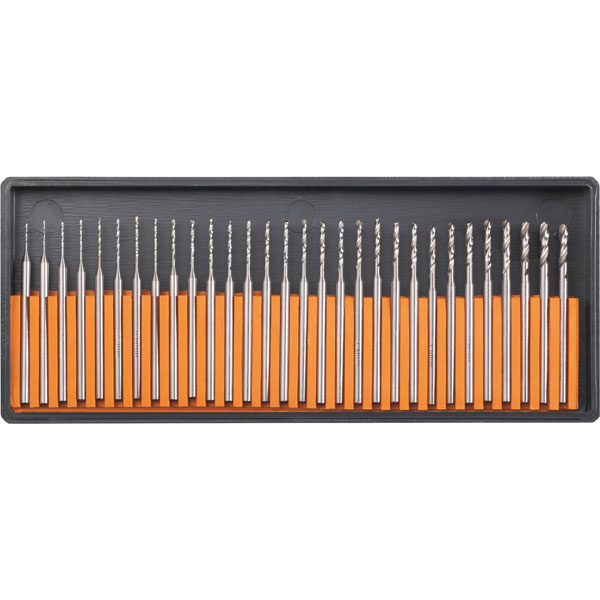 RONA 813205 HSS Mini Drill Set 0.5-2.3mm - 30 Piece