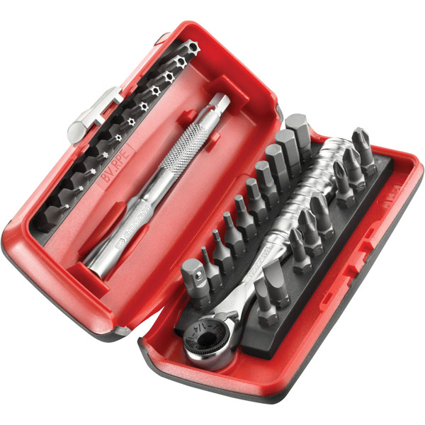 Facom R.PEJ31PB 1/4" Ratchet Bit Set - 31pc