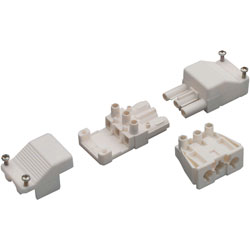 Wieland Black/White ST17/ST18 Connectors with Strain Relief