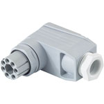 Hirschmann Right Angle Mains Connector Sockets