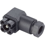 Hirschmann 935 980-003 G 30 W 3 F PG 7 Cable Socket Solder Contact 3 + PE Grey