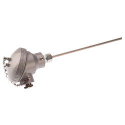 Labfacility Type K and J Industrial Thermocouples with Terminal Head