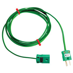 Labfacility Thermocouple Extension Leads With Fitted Miniature Connectors