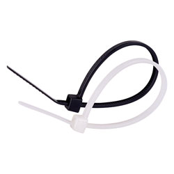 Hellermann Tyton TY-ITS Black Cable Ties and Bases - Packs of 100/50