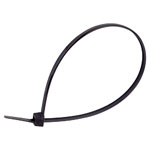 HellermannTyton 138-00000 Weatherproof Cable Tie Black 2.5mmx100mm (100 pcs)