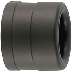 HellermannTyton End Caps for Corrugated Conduits, PAEC Range, Black