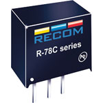 Recom International  SIP3 Single Output DC/DC Converter R-78C-1.0 Series