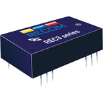 Recom International REC3-S Series. 3W Single Output DC/DC Converter