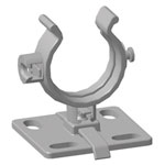 HellermannTyton Acessories for Retaining the Helawrap Open CableCover, HWClips