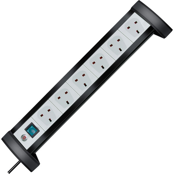 Brennenstuhl 1156253416 Premium Office Line Extension Socket 6 Way...