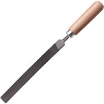 Bernstein 5-231 Warding Files 100mm Flat-Hand Wooden Handle