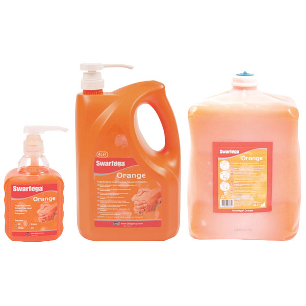 ® SOR4LMP Orange Solvent Free Hand Cleanser 4L Pump Bottle