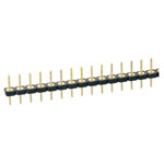 Fischer Male Header Low Profile Precision Contacts 2.54 Pitch Square 0.5mm Pins