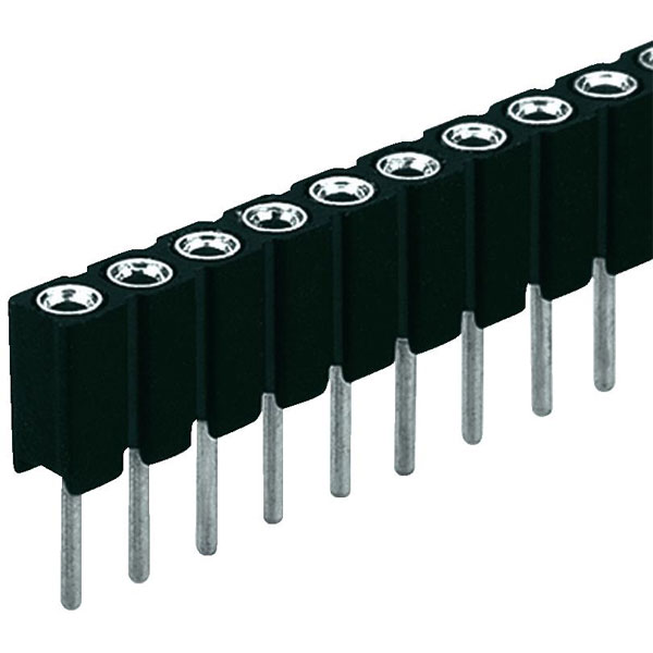 Fischer BLY 1 50 Precision Contacts Female Header 1x50 Vertical 2m...