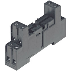 TE Connectivity RT78726 230VAC 12A Relay Socket Base 5mm Pitch DIN Rail Mount