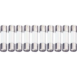 ESKA UL521.015 Medium Time Delay UL Micro Fuse 5 x 20mm 600mA 250V, Pack of 10