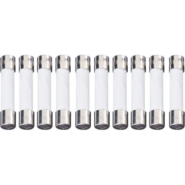  UL632.326 Time Delay UL Micro Fuse 6.3 x 32mm 8A 250V, Pack of 10