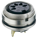 Lumberg 0305 04 4 Pin DIN Female Chassis Socket IEC 60130-9 Rear Panel Mount