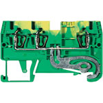 Wieland 56.703.9155.0 fasis Duo Earth DIN Block WKFN 2,5 D2/2/SL/35 Gr/Yell