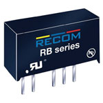 Recom 1W SIP7 Unregulated DC/DC Converter Dual Output, Type RB/PB/P Series