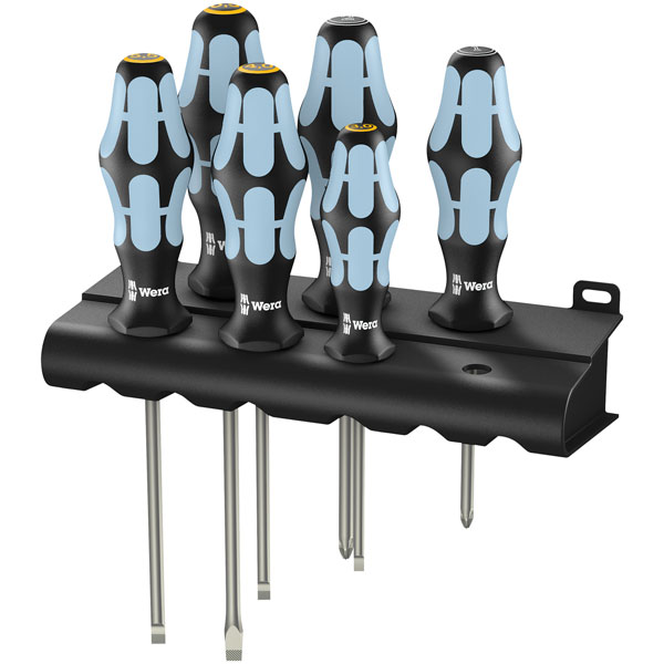 Wera 05032061001 3334/3355/6 Stainless Kraftform Plus Slot/Pozi Sc...