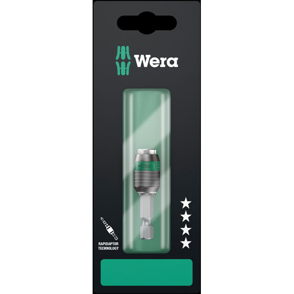 Wera 05073421001 889/4/1KSB Premium Plus Rapidaptor Bit Holder