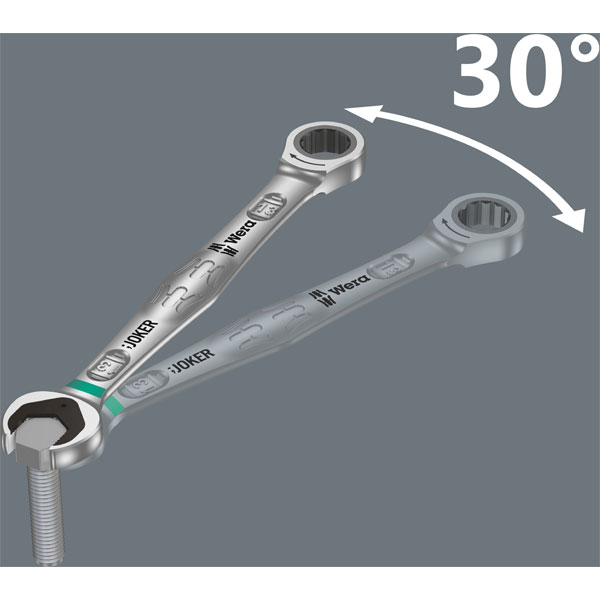 Wera Joker Ratcheting Combination Wrenches Imperial Rapid Online