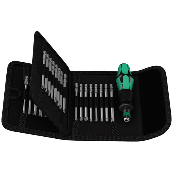 Click to view product details and reviews for Wera 05059297001 Kk62 33 Piece Kraftform Kompakt Screwdriver And Sec.