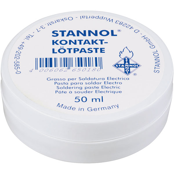 Stannol 165018 Kontakt Lotpaste Colophony / Rosin Based Flux Paste...