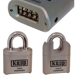 Kasp 119 Series High Security Combination Padlocks