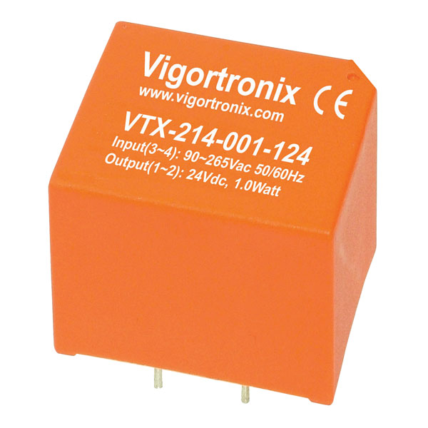  VTX-214-001-103 1W AC-DC Power Supply Single Output 3.3V