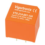 Vigortronix 1W AC-DC Power Supplies Single Output 3.3V-48V