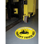Beaverswood Floor Markers with Warning Messages