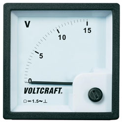 Voltcraft AM-72x72 Analogue AC Panel Meter