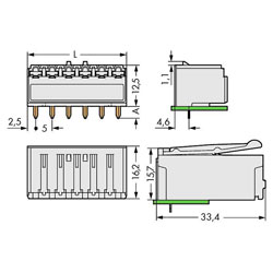 WAGO 2092 picoMAX® 5.0 Female Connectors