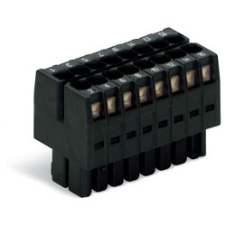 WAGO 713 Series Female MCS-MINI HD Connectors 3.5mm with Double Row