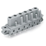 WAGO Female MCS-MIDI 7.5mm Through Panel with Fixing Flanges & Straight Solder P